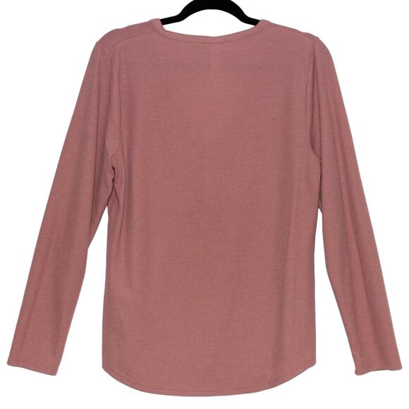Athleta Wind Down Sleep Top Palermo Pink Size Large - Picture 7 of 7